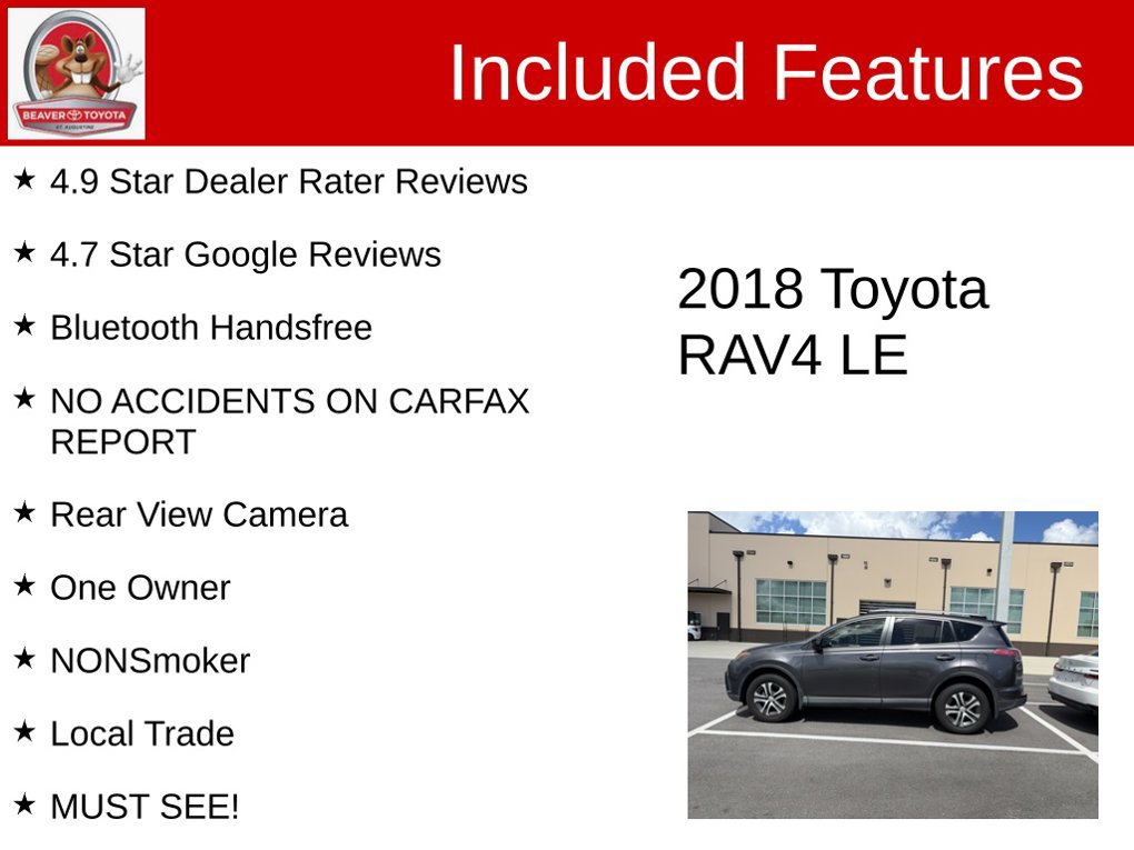 Used 2018 Toyota RAV4 LE FWD image 5