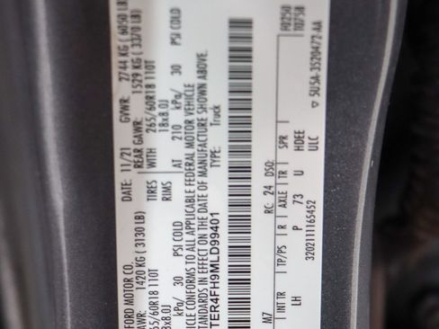 Used 2021 Ford Ranger XLT w/ Equipment Group 301A Mid image 34