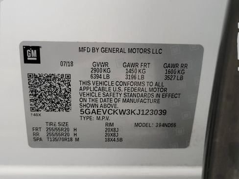 Used 2019 Buick Enclave Avenir w/ Avenir Technology Package AWD/4WD image 58