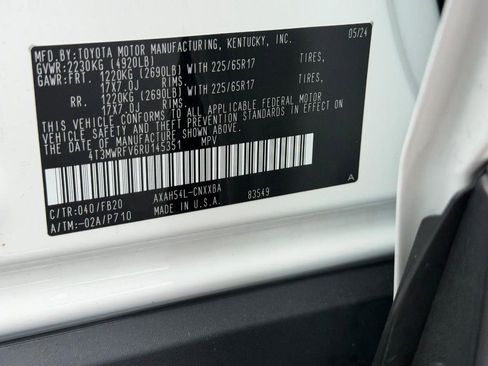 Used 2024 Toyota RAV4 LE AWD/4WD image 26