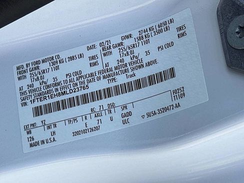 Used 2021 Ford Ranger XL w/ Equipment Group 101A High image 54