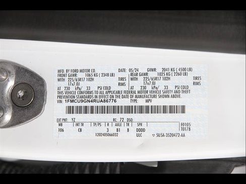 Used 2024 Ford Escape Active AWD/4WD image 22