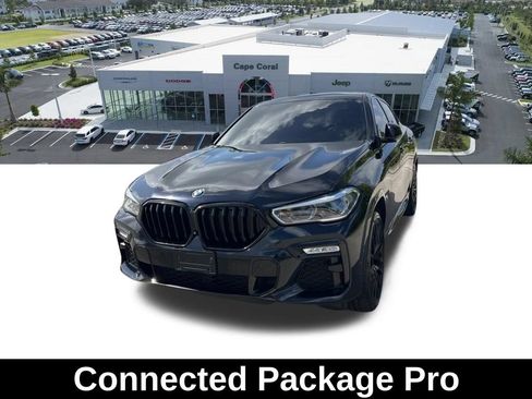 Used 2020 BMW X6 M50i w/ Executive Package AWD/4WD image 3