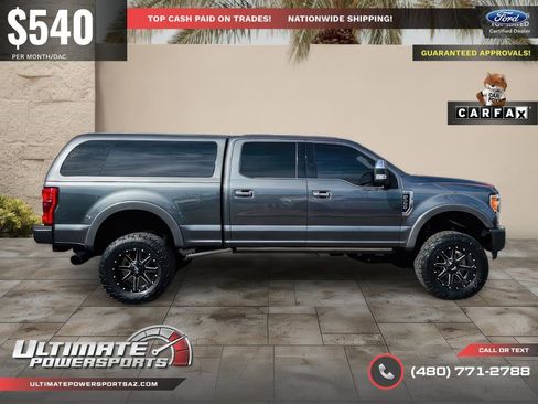 Used 2019 Ford F250 Platinum w/ Platinum Ultimate Package AWD/4WD image 4