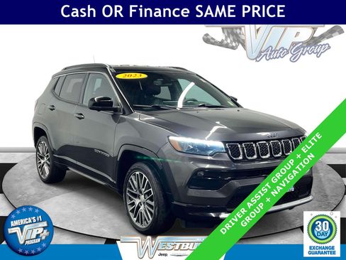 Certified 2023 Jeep Compass Limited w/ Elite Group AWD/4WD image 1