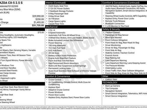 New 2026 MAZDA CX-5 AWD 2.5 S image 36