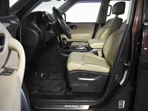 Used 2021 Nissan Armada Platinum w/ Captain's Chairs Package AWD/4WD image 11
