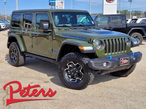 New 2023 Jeep Wrangler Unlimited Rubicon 4xe w/ Cold Weather Group image 1