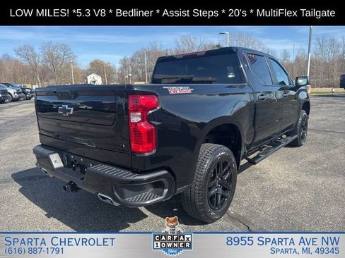 Used 2024 Chevrolet Silverado 1500 Custom Trail Boss w/ LPO, Dark Essentials Package image 3