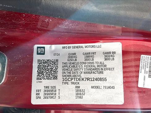 Certified 2024 Chevrolet Colorado Z71 w/ Advanced Trailering Package image 17