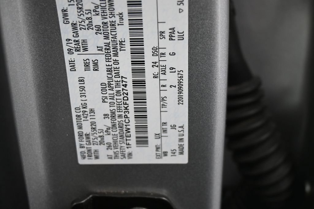 Used 2019 Ford F150 XL w/ Equipment Group 101A Mid RWD image 16