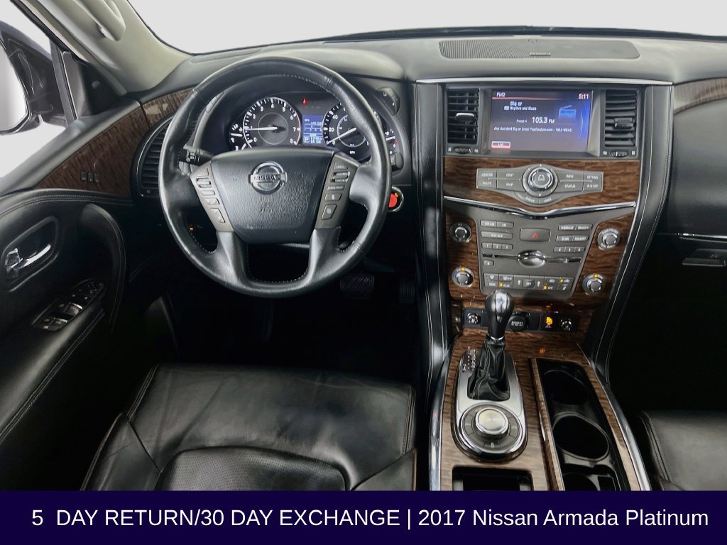 Used 2017 Nissan Armada Platinum w/ Interior Lighting Package AWD/4WD image 30