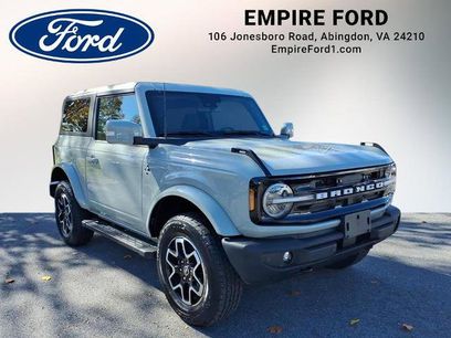 Certified 2022 Ford Bronco Outer Banks