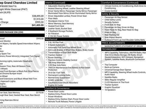 Used 2014 Jeep Grand Cherokee Limited AWD/4WD image 24