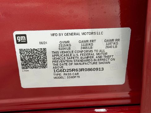 Used 2024 Cadillac CT5 V Blackwing w/ Parking Package RWD image 34