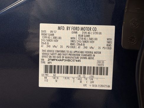 Used 2017 Ford Edge Sport w/ Equipment Group 401A image 28