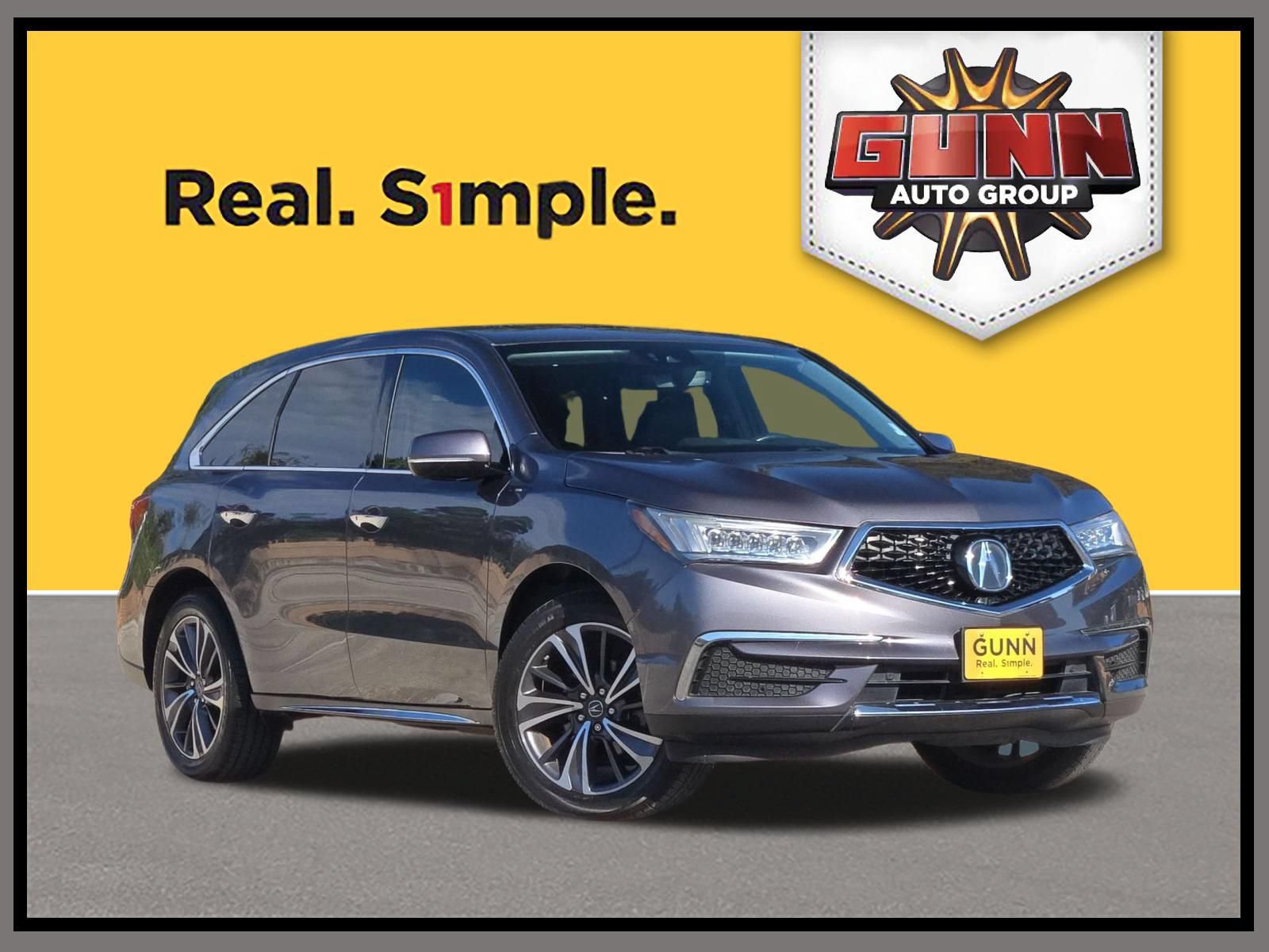 Certified 2019 Acura MDX w/ Technology Package FWD image 1