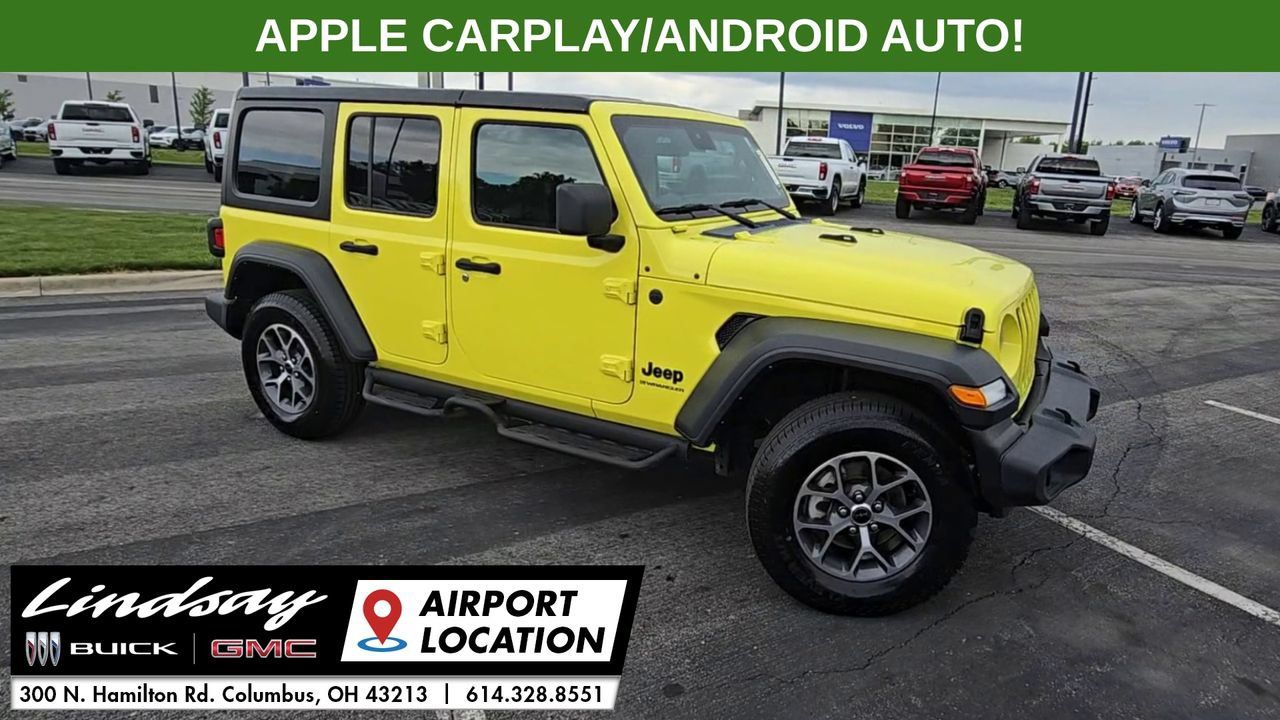 Used 2024 Jeep Wrangler Unlimited Sport AWD/4WD image 2