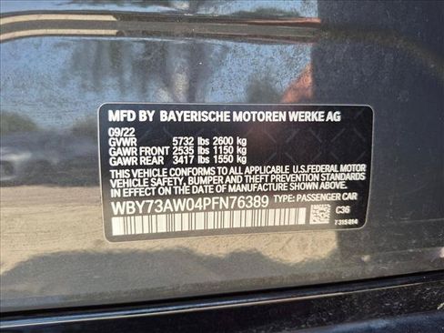 Certified 2023 BMW i4 eDrive40 w/ M Sport Package RWD image 25