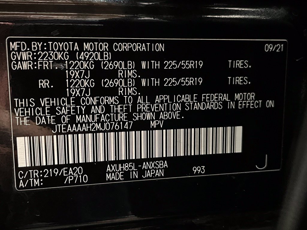 Used 2021 Toyota Venza Limited w/ Advanced Technology Package AWD/4WD image 24