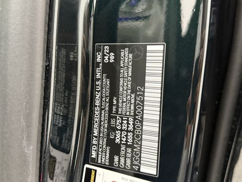 Used 2023 Mercedes-Benz EQE 500 4MATIC SUV image 31