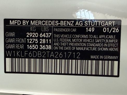 New 2026 Mercedes-Benz E 53 AMG e 4MATIC Sedan image 18