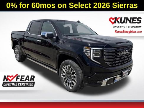 New 2026 GMC Sierra 1500 Denali Ultimate w/ LPO, Black Badging Package AWD/4WD image 1