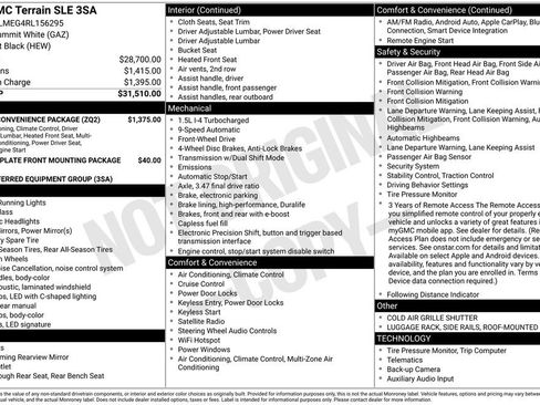 Certified 2024 GMC Terrain SLE w/ Driver Convenience Package FWD image 2