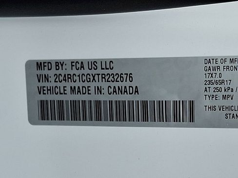 New 2026 Chrysler Voyager LX FWD image 19