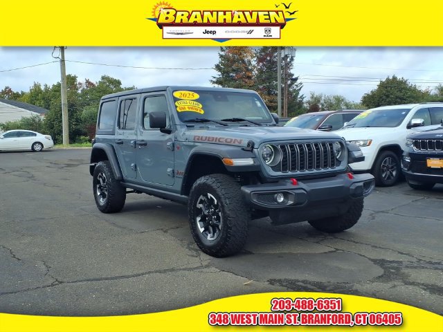 Certified 2025 Jeep Wrangler Unlimited Rubicon AWD/4WD image 1