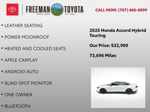 Used 2025 Honda Accord Touring image 4
