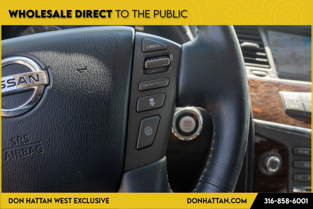 Used 2017 Nissan Armada Platinum w/ Captain Seat Package AWD/4WD image 16