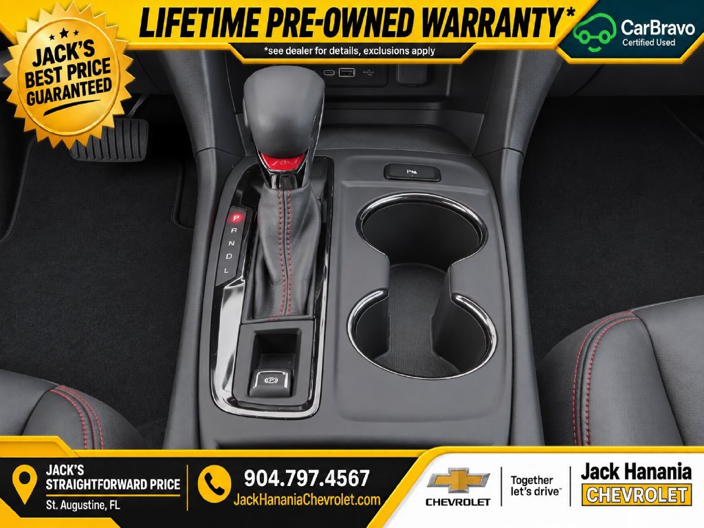 Used 2022 Chevrolet Equinox RS w/ RS Leather Package FWD image 12