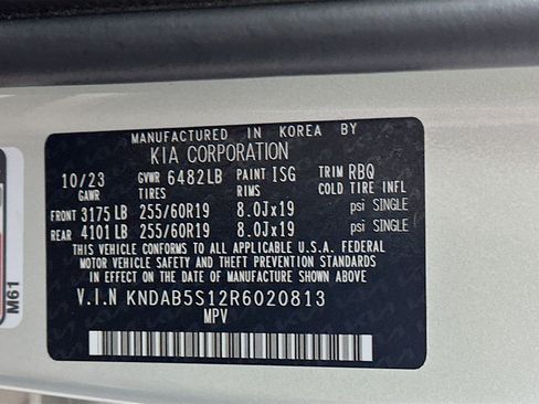 Used 2024 Kia EV9 Light Long Range RWD image 12