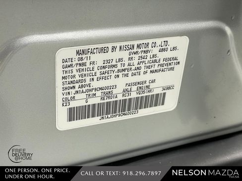 Used 2012 INFINITI EX35 Journey w/ Premium Pkg image 49