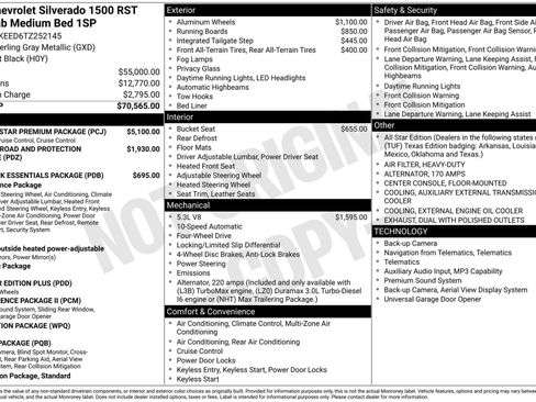 New 2026 Chevrolet Silverado 1500 RST w/ RST All Star Premium Package image 3
