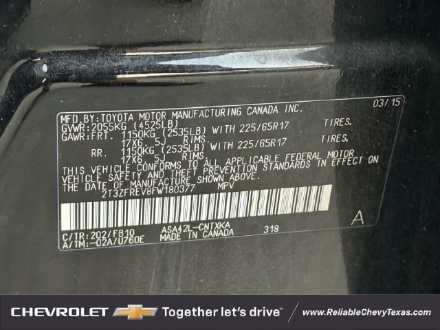 Used 2015 Toyota RAV4 LE FWD image 32