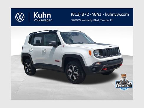 Used 2021 Jeep Renegade Trailhawk w/ Sun & Sound Group AWD/4WD image 1