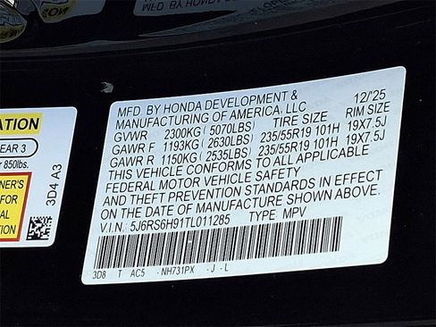 New 2026 Honda CR-V Sport Touring image 19