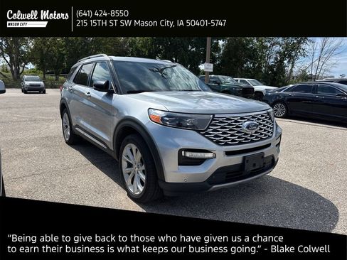 Used 2022 Ford Explorer Platinum w/ Equipment Group 601A AWD/4WD image 1