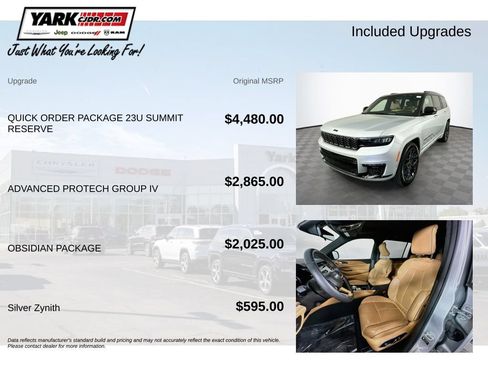 Certified 2025 Jeep Grand Cherokee L Summit AWD/4WD image 5
