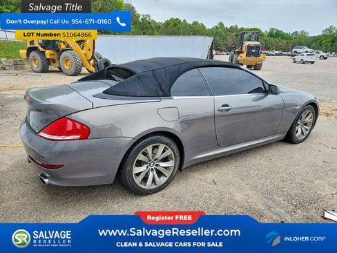 Used 2008 BMW 650i Convertible w/ Premium Sound Pkg RWD image 4