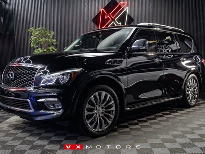 Used 2017 INFINITI QX80 4WD w/ Deluxe Technology Package