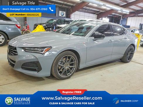 Used 2024 Acura TLX SH-AWD w/ A-SPEC Pkg image 1