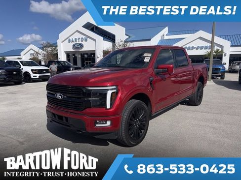 Used 2025 Ford F150 Platinum w/ Equipment Group 702A High image 1