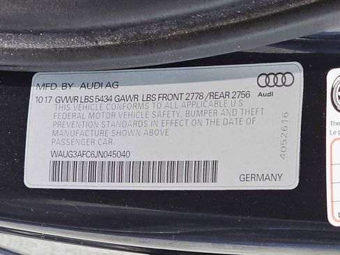 Used 2018 Audi A6 3.0T Premium Plus w/ Premium Plus Package image 29