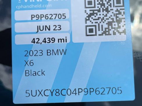 Used 2023 BMW X6 M50i w/ Parking Assistance Package AWD/4WD image 29