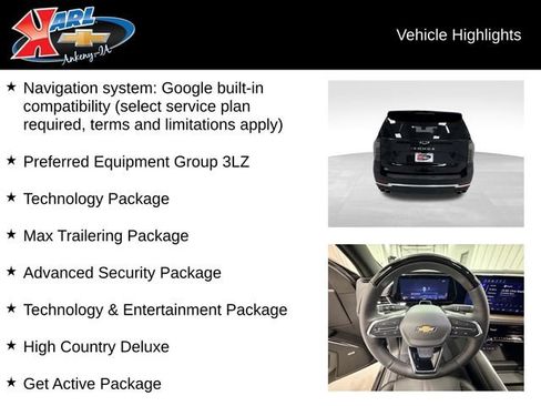 Used 2026 Chevrolet Tahoe High Country image 2