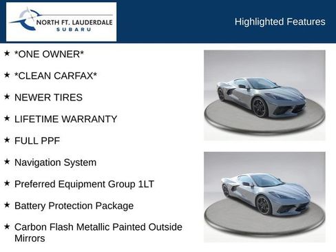Used 2025 Chevrolet Corvette Stingray Coupe w/ Battery Protection Package RWD image 7