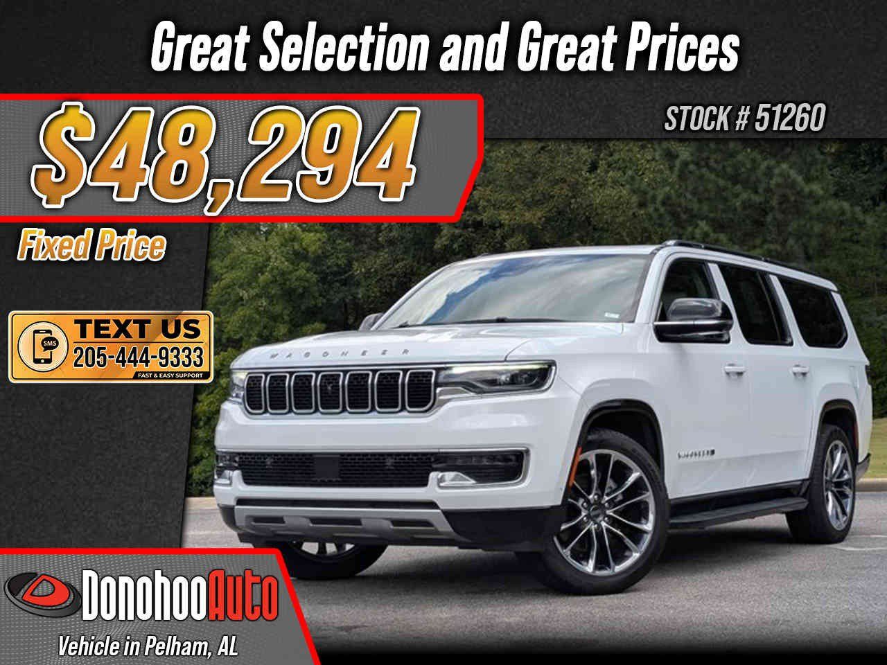 Used 2024 Jeep Wagoneer L Series II w/ Convenience Group I AWD/4WD image 1
